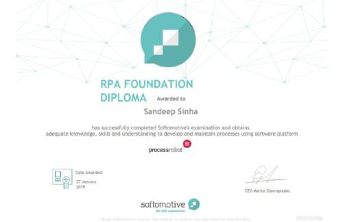 Cerfited WinAutomation Developer